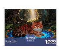 Exotic Shorthair1000 Piece Puzzle Puzzle Games Cute Cats Puzzle Gift for The Whole Family 38x26cm/1000pcs