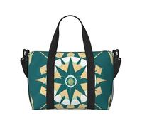 Exotic Style Floral Prints Handbag Crossbody Travel Bag Comfortable Lightweight and Waterproof Suitable for Travel and Everyday Use.