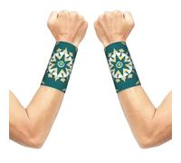 Exotic style floral Wrist sleeve.Elastic Athletic Sleeve Pair,