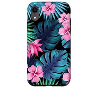 Exotic Summer Vacation Hawaii Plant Flower Hibiscus Tropical Case for iPhone XR