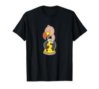 Exotic Toucan Loving Pizza T-Shirt