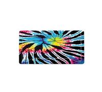 Exotic Tribe Tie Dye Style -Print Four-Hole License Plate Holder With Custom Designs - Weather Resistant & Easy Fit For Front/Rear Vehicles