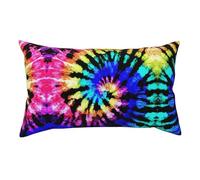 Exotic Tribe Tie Dye Style Print Home Short Plush Pillowcase, Soft Cozy Body Pillow Cover 91Ã-50cm With Hidden Zipper 91Ã-50cm