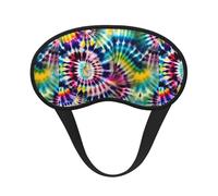 Exotic Tribe Tie Dye Style Print Unisex Blackout Sleep Mask Comfortable Eye Mask for Travel Meditation Sleep Travel