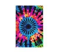 Exotic Tribe Tie Dye Style Wall Plates Decorative Light Switch Cover 1 Gang Outlet Covers Standard Size 5" x 3" Plug Covers Electrical Switchplate Home Decor for Bedroom Kitchen