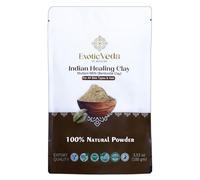 Exotic Veda Multani Mitti Powder Fullers Earth Clay - 100% Pure Natural Indian Clay for Skin Cleansing - Suitable for All Skin Ideal for Face Masks and Body Scrubs | 100% Natural, Non-GMO (100g)