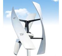 ExoticaBlend 14000W Garden Wind Turbines Generator Kit, 12V - 220V Wind Power Generator Vertical Three-Phase AC Vertical Wind Turbine with Controller for Marine, RV, Home and Industrial Use 220V