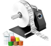ExoticaBlend 180 MM Label Rewinder, 0-4" Automatic Label Rewinder, Adjustable Speed, Machine Synchronised With The Printer, Suitable For All Kinds Of Printers
