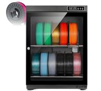ExoticaBlend 3D Printer Filament Dryer and Storage Box, Holds 10-12/15-21 Rolls, Dehumidifies to 15%-60% RH, for Home and Small Studio Use 70L