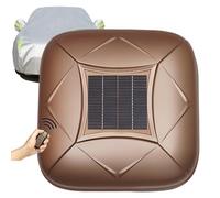 ExoticaBlend Car Cover Solar Charging, Fully Automatic Outdoor Car Cover Portable Sun and Weather Shelter, Intelligent Remote Control Electric Shrinkage Car Window Covers Champagne-YS