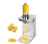 ExoticaBlend Commercial Corn Thresher Machine - 6.5cm Wide Chute & Stainless Steel Blade, Electric Corn Sheller for Fresh & Cooked Corn, High Efficiency, Fast, Smooth, Designed for Ease both
