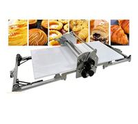 ExoticaBlend Professional Electric Dough Sheeter Machine for Home Baking, Stainless Steel Build, 2-30mm Thickness Control, for Croissants, Danish Bread, Pizza Dough & Fresh Pasta