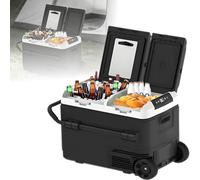 ExoticaBlend Refrigerator, Electric Cooler APP Control, Car Fridge 12/24V DC & 120-240V AC, Car Refrigerator -4℉~68℉, Portable Freezer for RV, Travel, Camping 50L