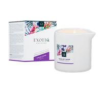 Exotiq Massage Candle Violet Rose - 200g