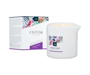 Exotiq - Scented Rose Massage Candle (200g)