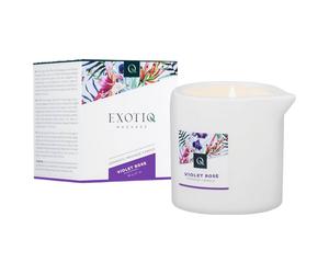 Exotiq Violet Rose - massage candle (60 g)