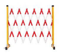 Expanble Metal Barrier with Whee Retractable Traffic Control for Outdoor Safety Portable Crowd Management Fence Road Safety Solution