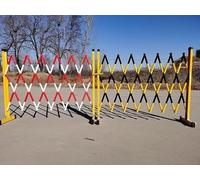Expanble Metal BarrierRetractable Security Barrier for Traffic Control Portable Fence for Outdoor Events Parking Management Safe Road Blocker Crowd Control Solution