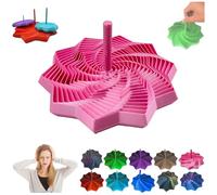 Expand Sensory Frustration Star, Fractal Fidget Hexagon-3D Star Shaped Fidget Toys for Stress Relief, Anti-Stress Sensory Cubes for Kids & Adults, Toys for Kids, Anxiety Relief (Pink, S)
