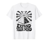 Expand Your Mind All-Seeing Eye Pyramid Design T-Shirt