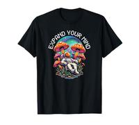 Expand Your Mind Retro Astronaut Psychedelic Mushroom T-Shirt