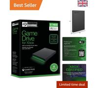 Expand Your Storage: 2TB USB 3.2 Hard Drive for Xbox with Stylish LED Lighting