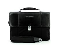 Expandable 13.0 Laptop Briefcase Link2 - male - Piquadro - Laptop Bags & Cases - Black - ONE SIZE - Bags ONE SIZE