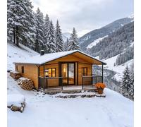 Expandable 20ft & 40ft Prefab Tiny Home, Portable Steel Frame Container House, Modular Cabin For Workspace, Storage & Farm Use - Versatile & Affordable Living Solution
