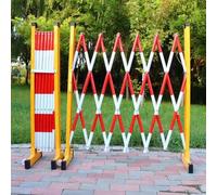 Expandable and Retractable Safety Barrier - 1.2m x 2.5m - Metal Crowd Control Barrier for Pedestrian Management and Event Safety