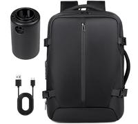 Expandable Anti Theft Backpack With Ergonomic Design And Multiple Storage Compartments Travel Daypack For Outdoor Trip Expandable Large Capacity Men's Backpack
