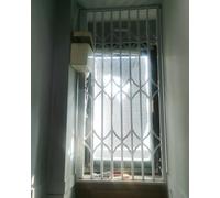 Expandable Anti Theft Window Barriers, Custom Sliding Modular Inside Outside Balcony Railing Aluminum, Rental Property Security Shed Gate