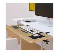 Expandable Armrest for De, Solid Wood Mouse Pad, Foldable Design for Home Office, 4 Colors Available (60 x 24 cm, Wood h)