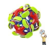 Expandable Ball - Colorful Expandable Magic Fidget Sphere Ball | Expandable Breathing Ball | Telescopic Ball Toys for Kids | Outdoor Throwing Fidget Party Props for Breathing Exercises and Play