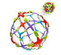 Expandable Ball - Colourful Expanding Magic Fidget Sphere Toy | Telescopic Sensory Prop For Kids | Fun Outdoor Play Accessory For Parties Parent Child Interaction Travel Games