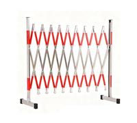 Expandable Barricade, Portable Folding Gate, Corrosion Resistant Adjustable Traffic Fence for Event, Garage (2.5m)