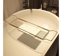 Expandable Bath Tray for Bathtubs,Stainless Steel Over the Tub Bath Tray,Great House Warming,Anniversary & Wedding and Birthday Gifts(Color1)
