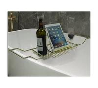 Expandable Bath Tray for Tub Adjustable Bathtub Shelf Accessories Fits Most Bathtubs Perfect for Bathroom Décor - Color 2