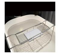 Expandable Bathtub Tray Table Versatile Drain Bath Caddy for Spa & Reading Simple Sto Rack for Tub - Ideal for Relaxat (Color 3)