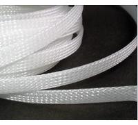 Expandable Braided Cable Sleeve, 10M PET Expandable Braided Wire Snakeskin Cable Sleeves Multicolor 3-16mm(Clear,16mm)