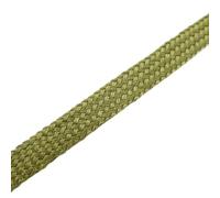 Expandable Braided Cable Sleeve - Green Cotton Wire Loom for Electronics, Automotive, and Home Use(12mm)