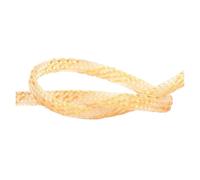 Expandable Braided Cable Sleeve, PET High Density Braided Expandable Cable Sleeve Clear Gold 2-16mm(16MM-5METER)