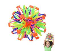 Expandable Breathing Ball Sphere Toy,Expanding Stress Relief Breathing Ball Toys,Multi Colored Expandable Magic Telescopic Balls,Expanding DNA Ball Toy,Autisms & ADHD Novelty Sensory Toys