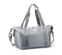 Expandable Cabin Bag 45X35X20 for Easyjet Airlines Underseat,Travel Holdall Carry on Hand Luggage Weekend Bag for Women, Travel Duffel Bag, Weekend Bag with Trolley Sleeve