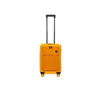 Bric's B|Y Ulisse Spinner Carry-On Suitcase, Lightweight Expandable Hard Shell Luggage with TSA Lock and Smooth 360° Wheels, Mango, 21 Inch with Pocket, with Pocket