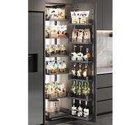 Expandable Cabinet nizer with 6 Tiers Adjustable Se Rack for Kitchen Bathroom & Pantry Strong 15kg Load Capaci per Shelf (49.7x35x193cm)