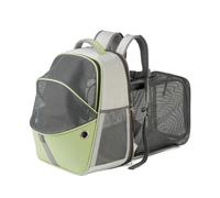 Expandable Cat Backpack for Travel, Oxford Cloth, Breathable Mesh, Reinforced Structure, Rope, Ergonomic Design with Adjustable Straps, for Adventures