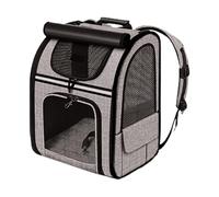 Expandable Cat Backpack Pet Carrier, Cat Carry Bag, Foldable Breathable Expandable Pet Carry Bag for Car Traveling Camping Outdoor Exploration