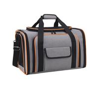 Expandable Cats Carriers Bag With Breathable Adjust Shoulder Strap Travel Case For Pet Dog Ventilation Suitcases Folding Cats Travel Bag