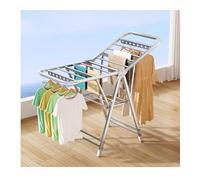 Expandable Clothes Drying RackFoldable Laundry Rack FreeStanding for Balconies & Homes Supports Towels & Linens (170cm Second Floor)