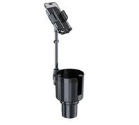 Expandable Cup Holder, Phones Stand Cups Adapter, Rotating Phone Mounts, Adjustable Drink Mount Extender, Any-Sized Cup Expander for Bottles, Mugs, Vehicles, Car, 14x12x22 inches